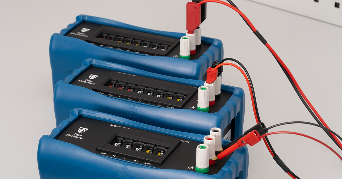 Decade Boxes, Resistance Substitution Boxes Time Electronics