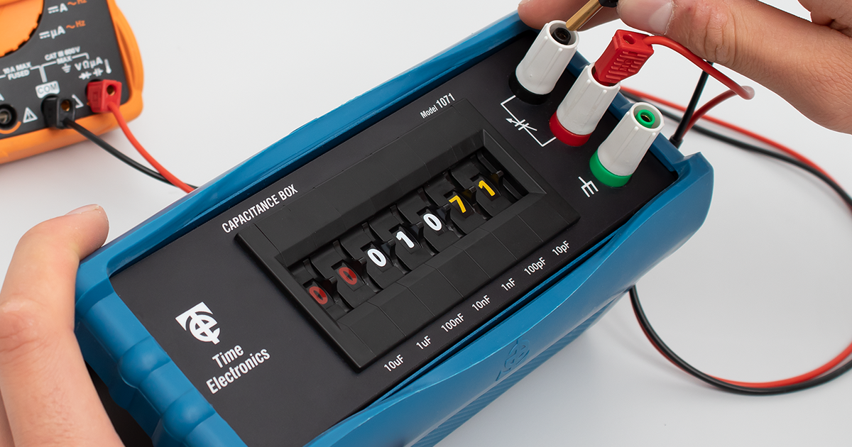 Capacitance Calibration Instruments & Decade Boxes Time Electronics