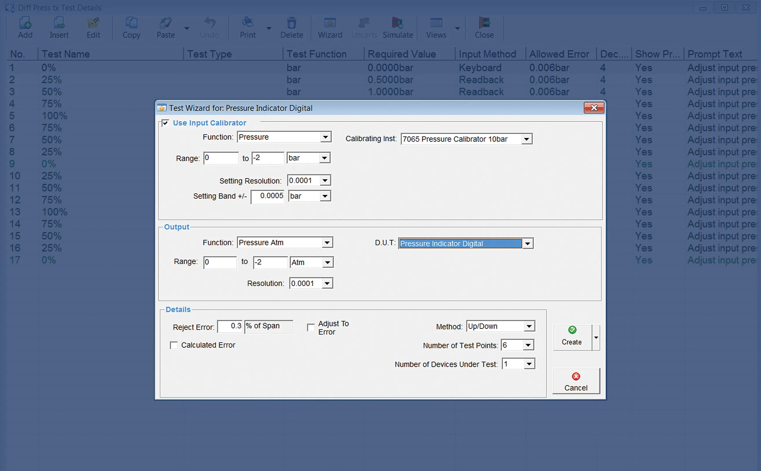 Test Procedure Wizards