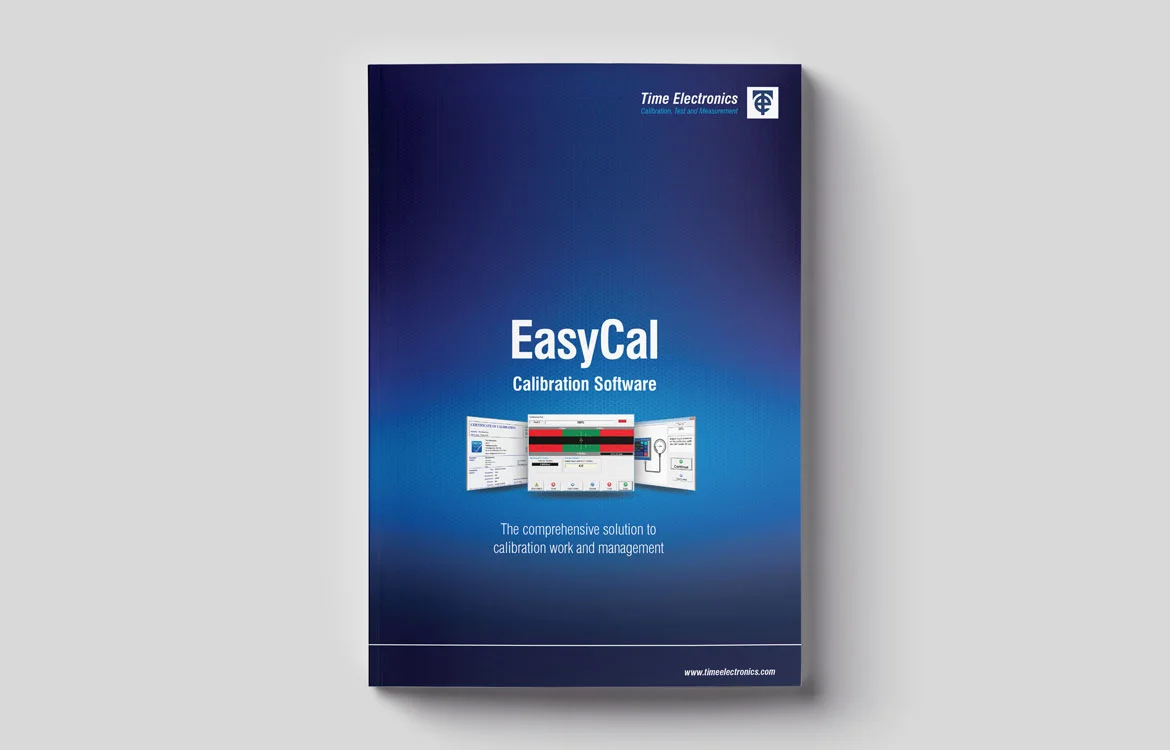 Easycal Sensor Brochures and Catalogues | Time Electronics