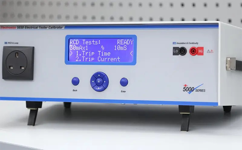 5030 RCD Tester Calibrator