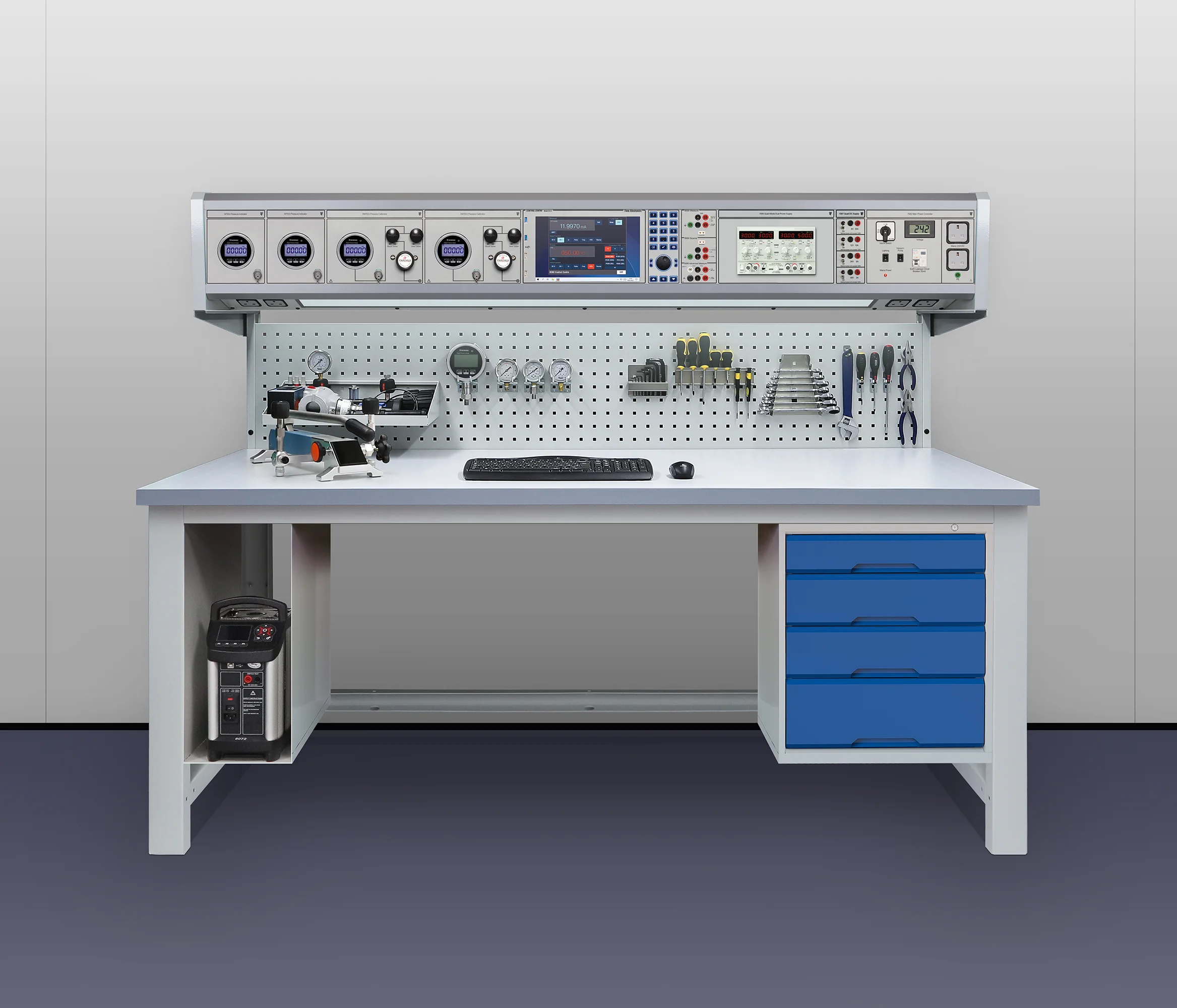 CBPPROC3 Instrumentation Test Bench Calibration Benches