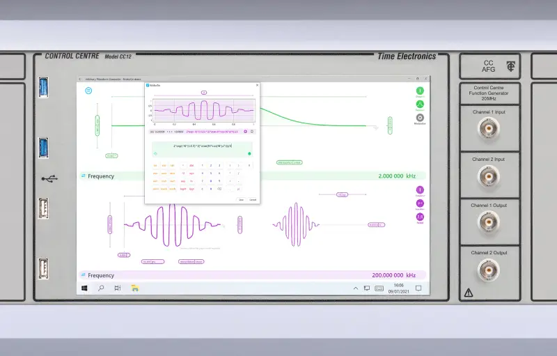 Signal Generation and Analysis Modules