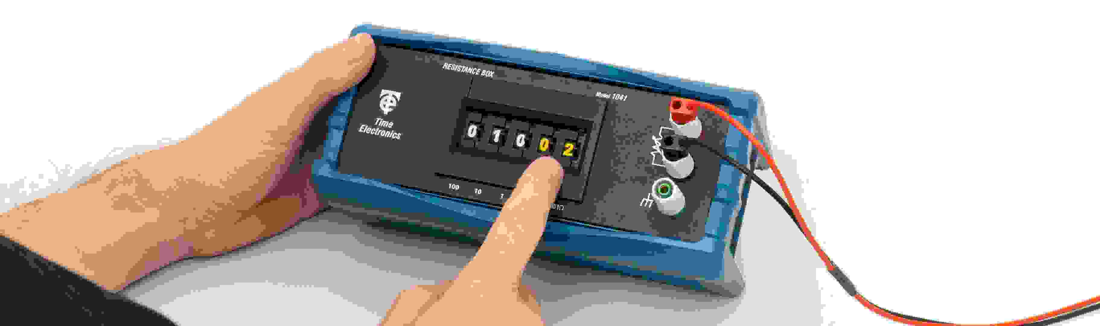 1041 Resistance Box, PRT / RTD Instuments Time Electronics