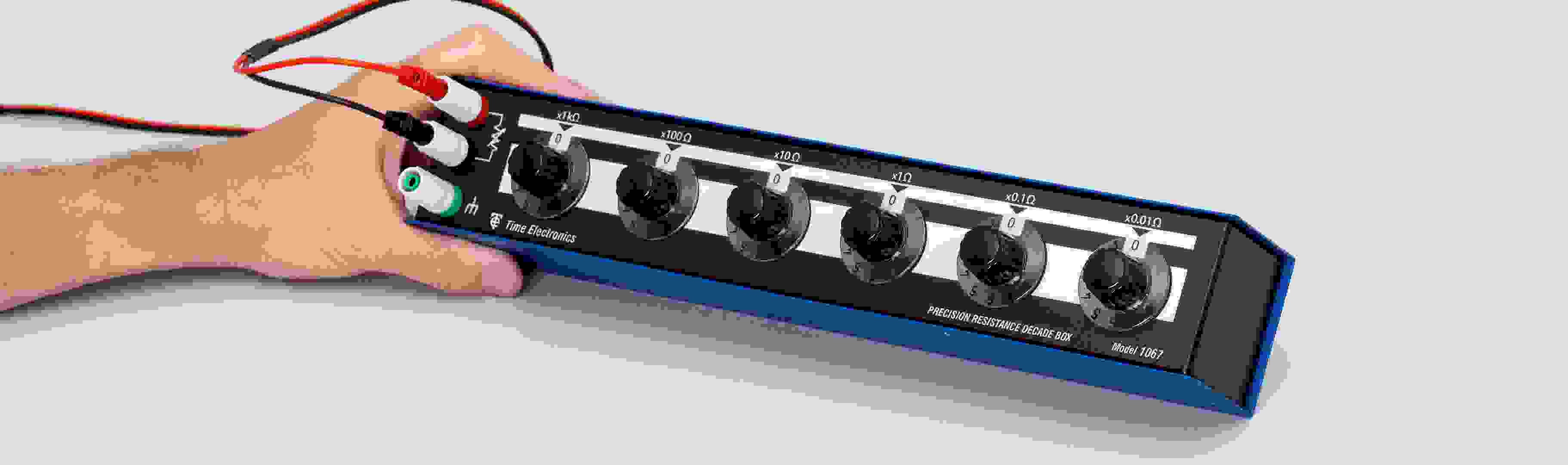 1067 Precision Decade Box, Resistance Box Time Electronics