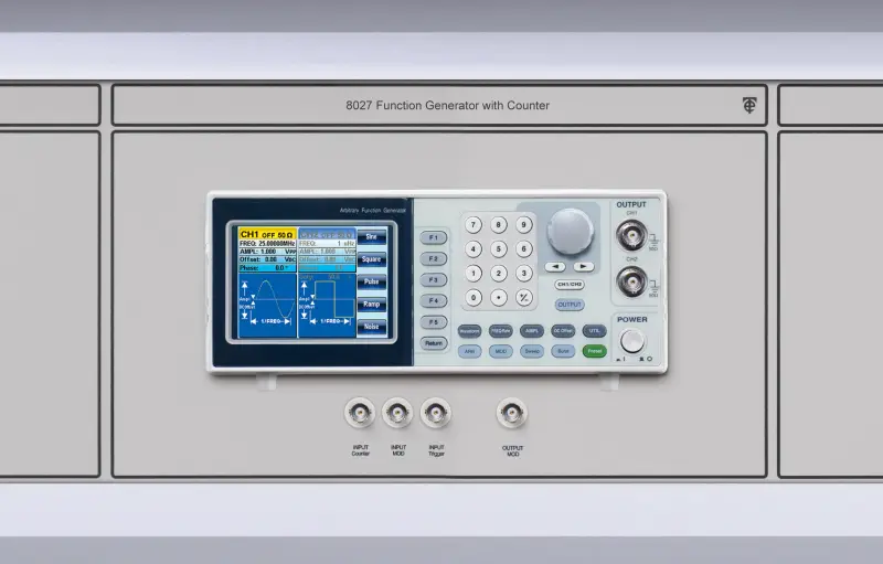 Módulos de generación y análisis de señales