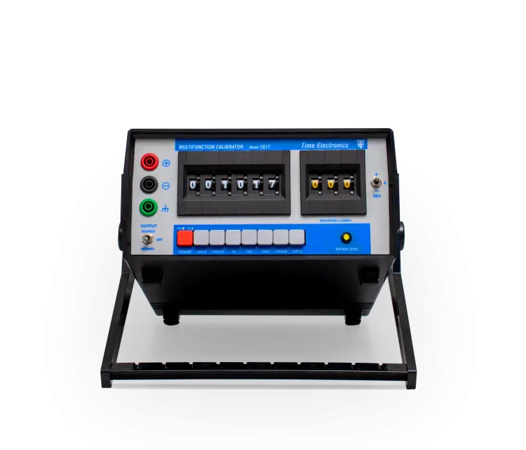 Instrumentos portátiles de calibración de voltaje y corriente