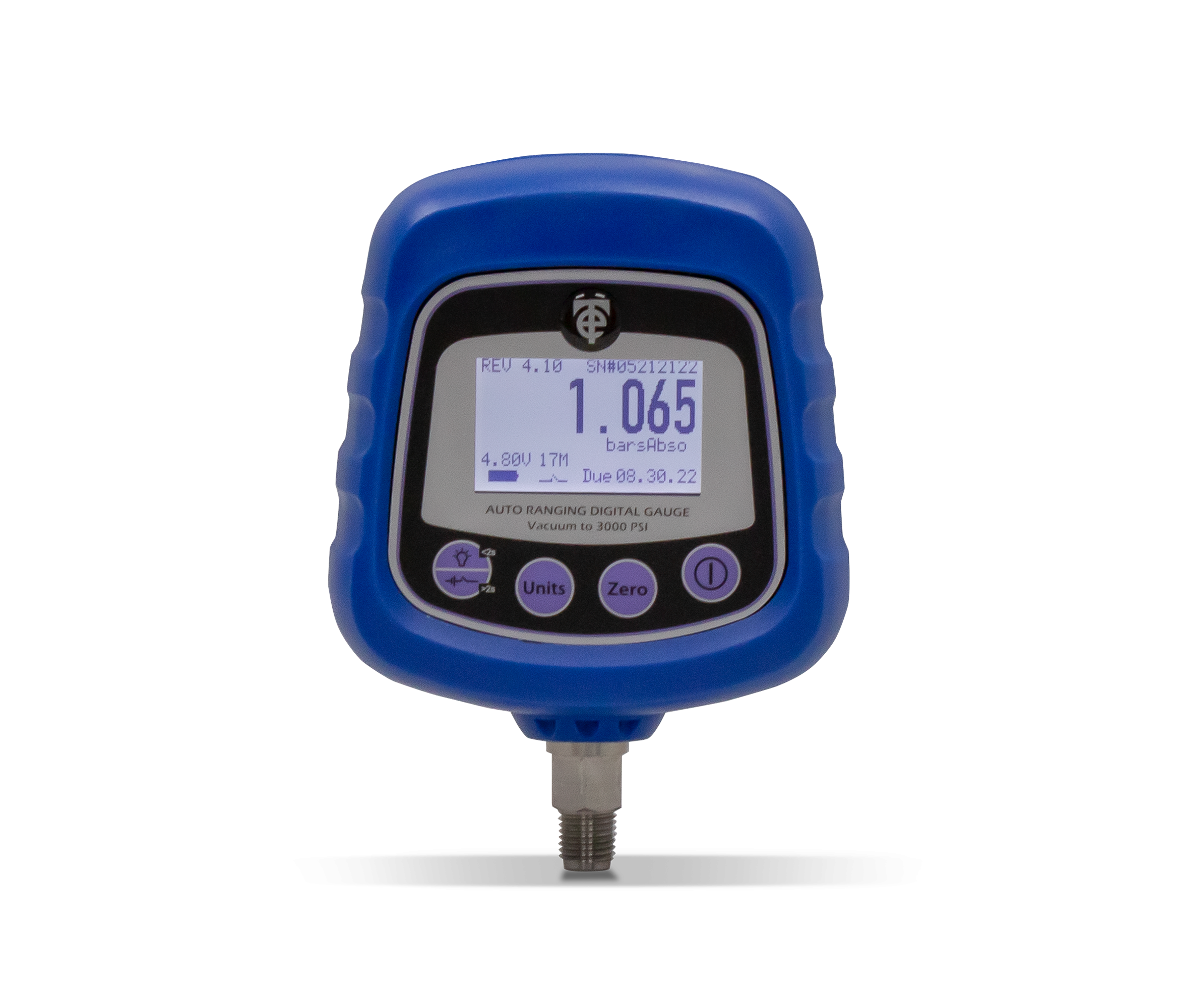 7078 Manómetro digital de rango automático | Time Electronics