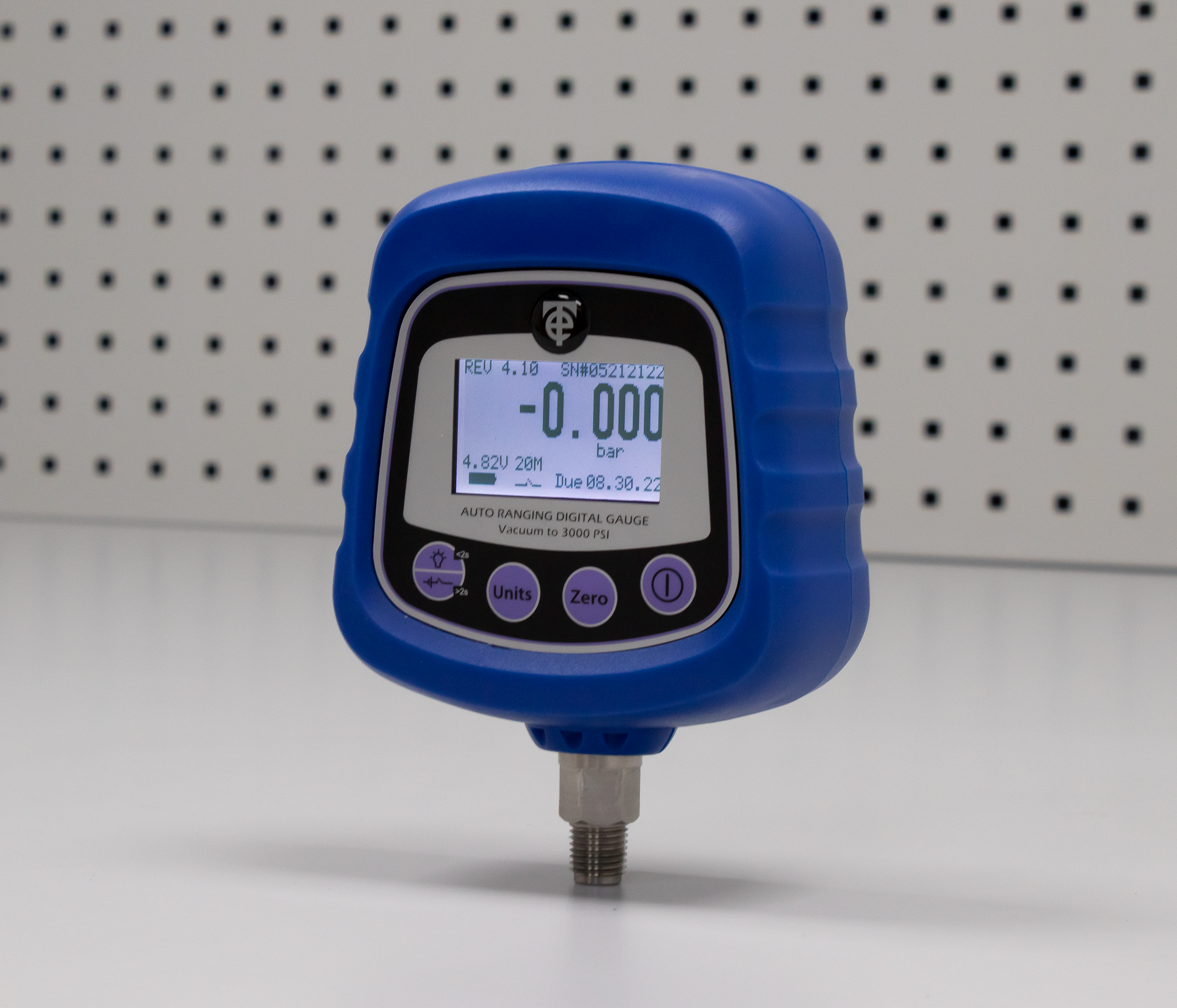 7078 Manómetro digital de rango automático | Time Electronics