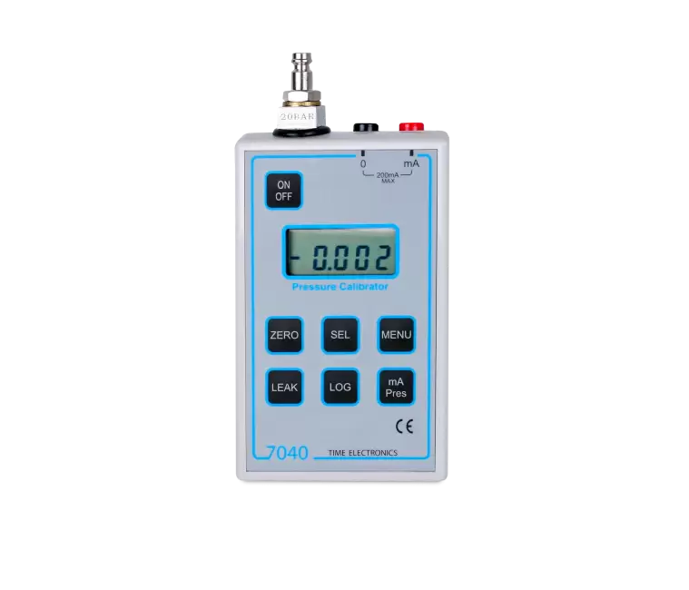 Calibradores de presión, manómetros digitales y bombas de calibración