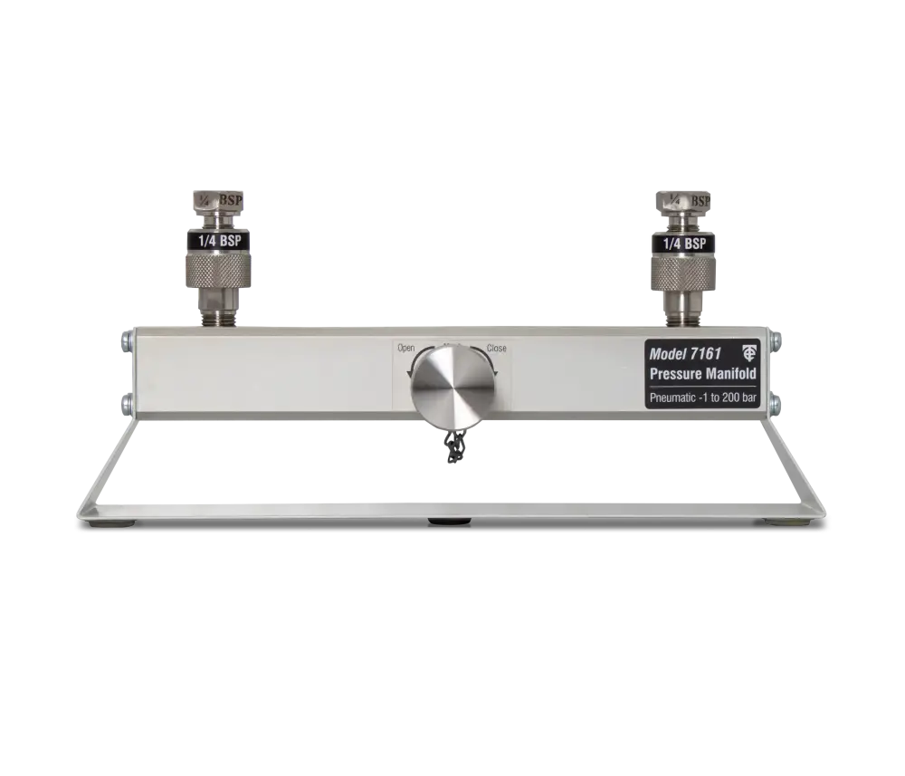 7161 Dual Port Pressure Calibration Manifold